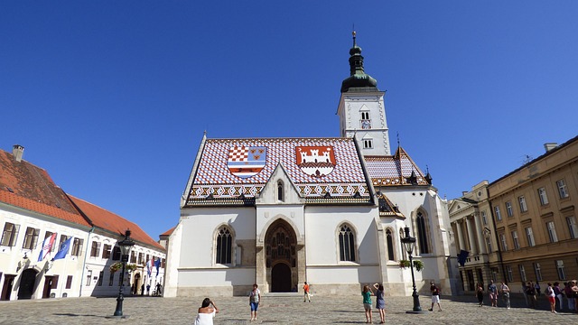 Die Markuskirche in Zagreb, ArvidO (Pixabay)