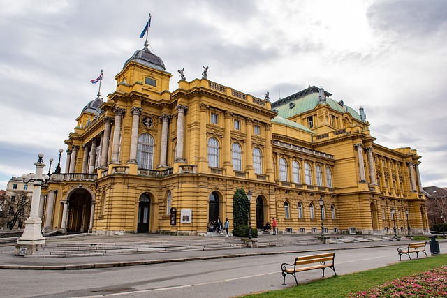 Das Nationaltheater in Zagreb, Filip Filipović (Pixabay)