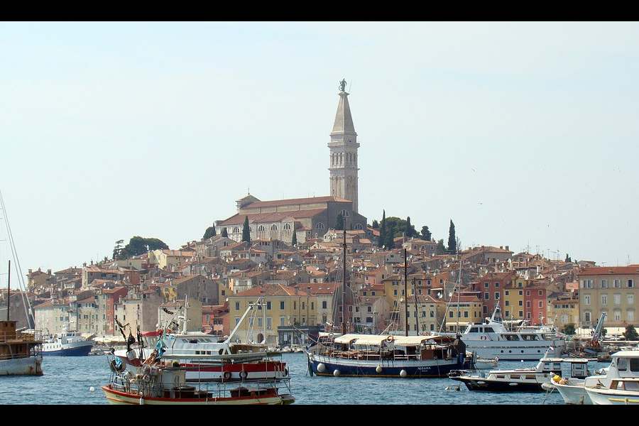 The town of Rovinj, a must-visit destination of Istria region