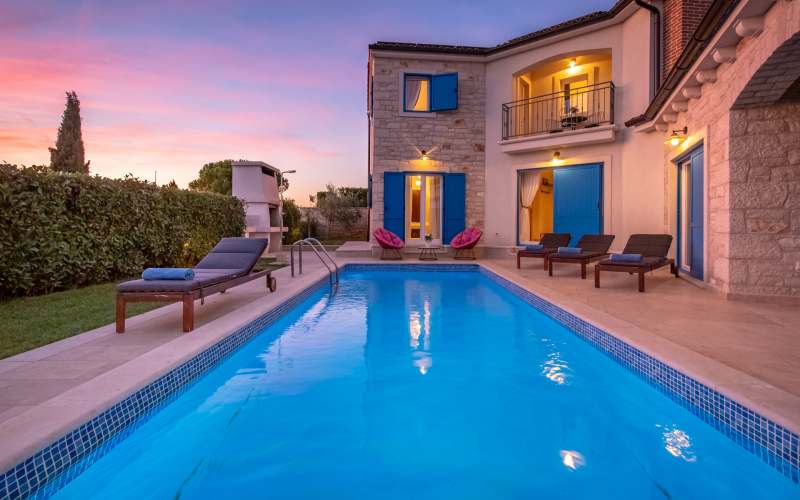 Finden Sie ein perfektes Ferienhaus mit Pool in Kroatien 